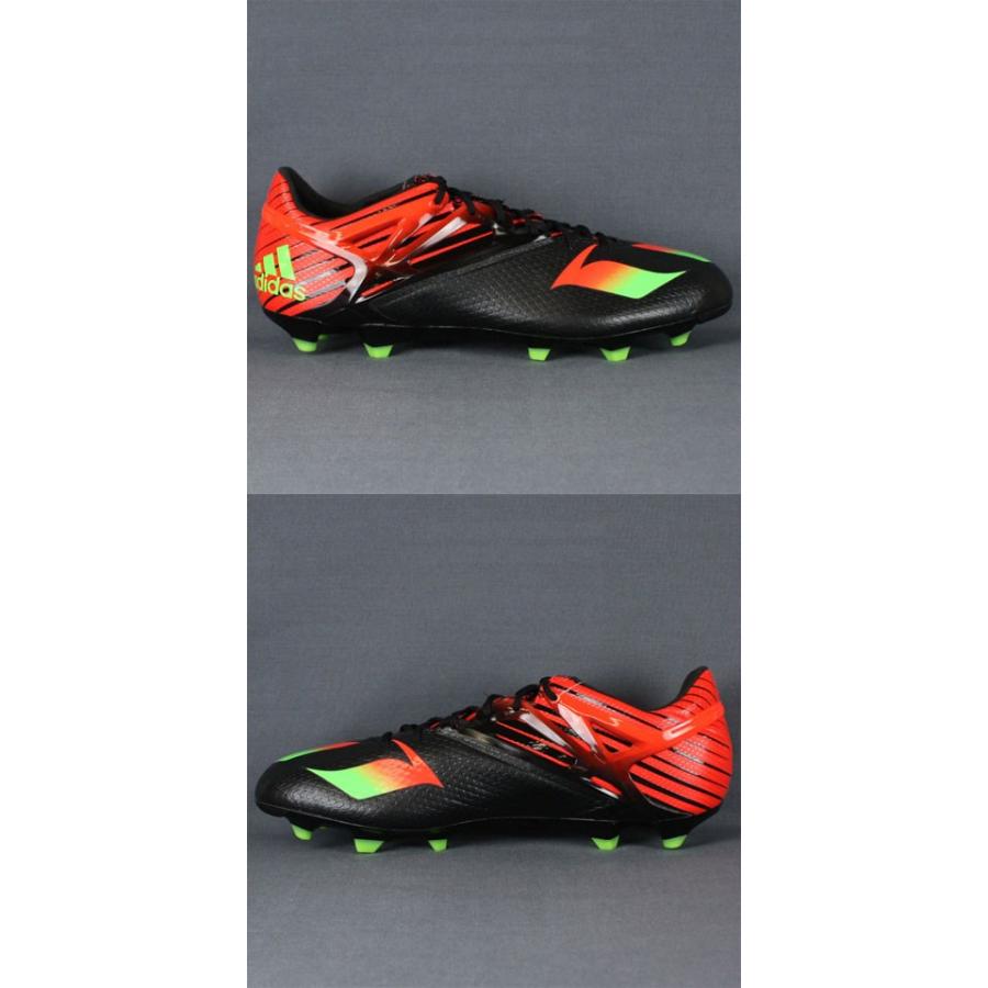 adidas メッシ 15.1 コアブラック×ソーラーグリーン 【adidas
