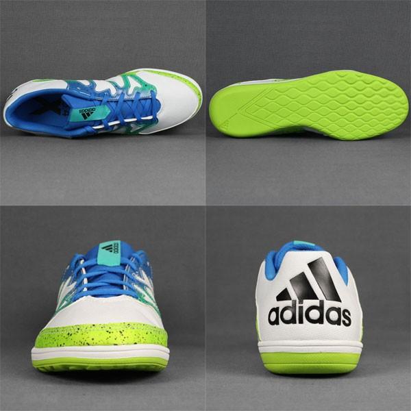 adidas（アディダス） エックス 15.4 ST ランニングホワイト×セミ