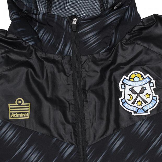 ジュビロ磐田 Admiral ウィンドブレーカー裏地付 セットアップ上下L