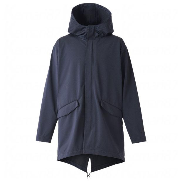 美品 NBB WEEKEND ナイロン撥水シワ加工 フルジップウインドコート New Balance（ニューバランス） ストレッチボンディングコート