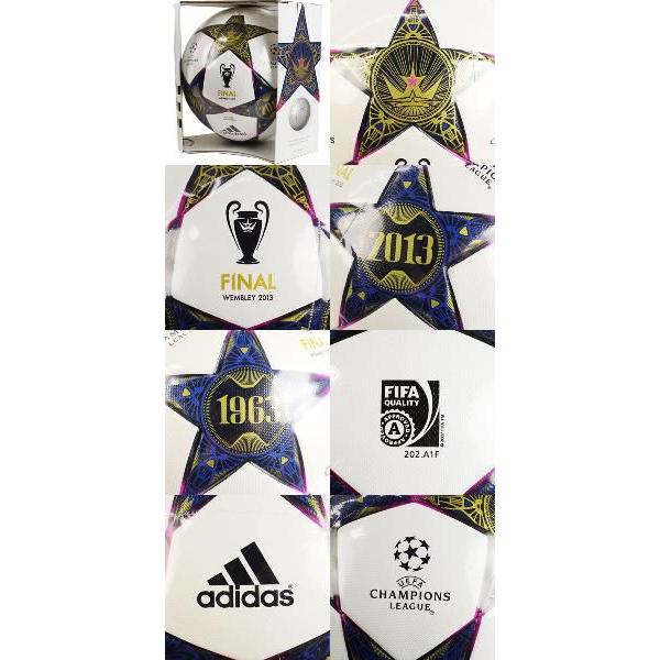 UEFA チャンピオンズリーグ 12-13 公式試合球 ウェンブリー　【adidas|アディダス】サッカーボール5号球as5400we｜kemari87｜03