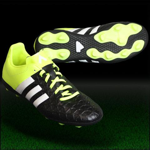adidas スパイク adidas エース 15.4 AI1 J コアブラック×ランニングホワイト