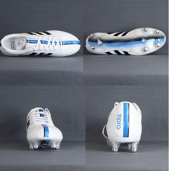 adidas パティーク 11プロ SG ランニングホワイト×コアブラック adidas パティーク 11プロ SG ランニングホワイト×コアブラック