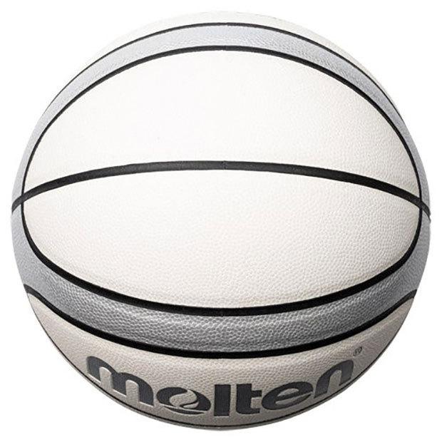 molten D3500 バスケットボール ホワイト×シルバー 【molten