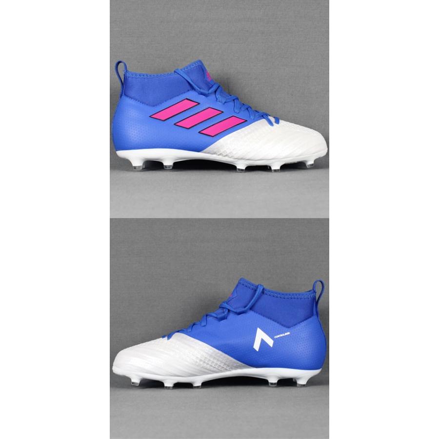 adidas（アディダス） ジュニア エース 17.1 FG/AG J ブルー×ショック