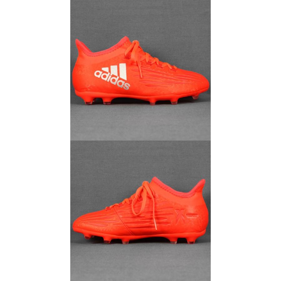 adidas（アディダス） ジュニア エックス 16.1 FG/AG J ソーラーレッド
