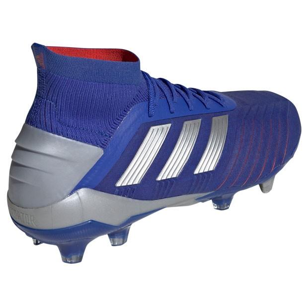 adidas プレデター 19.1 FG/AG ボールドブルー×シルバーメット