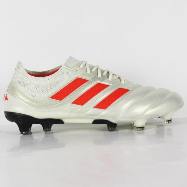 adidas（アディダス） コパ 19.1 FG/AG オフホワイト×ソーラーレッド