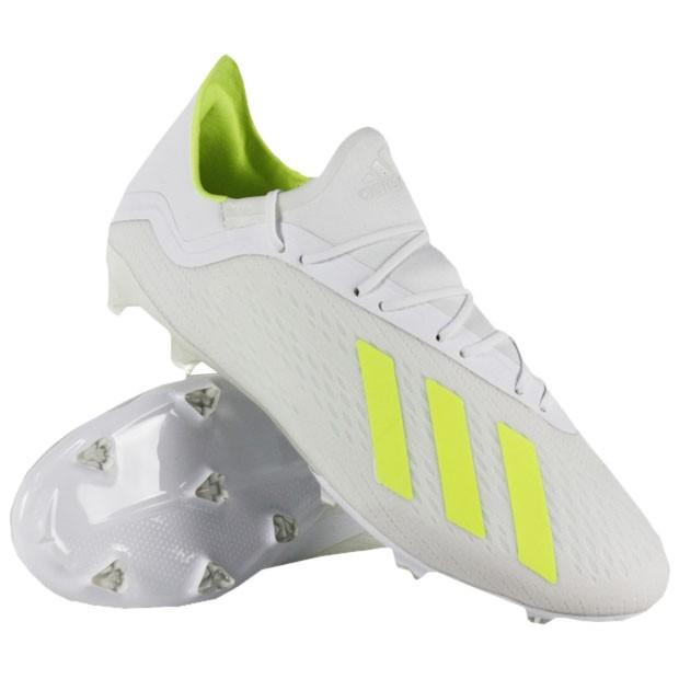 adidas（アディダス） エックス 18.2 FG/AG ランニングホワイト