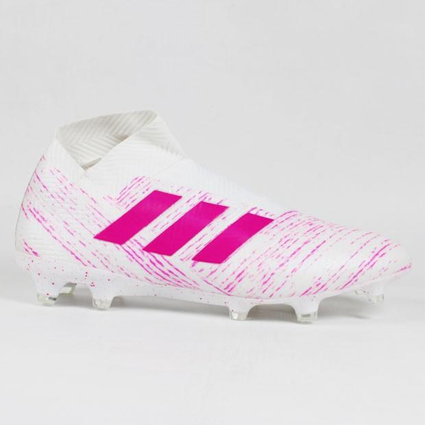 adidas ネメシス 18+ FG/AG ランニングホワイト×ショックピンク adidas ネメシス 18+ FG/AG ランニングホワイト×ショックピンク