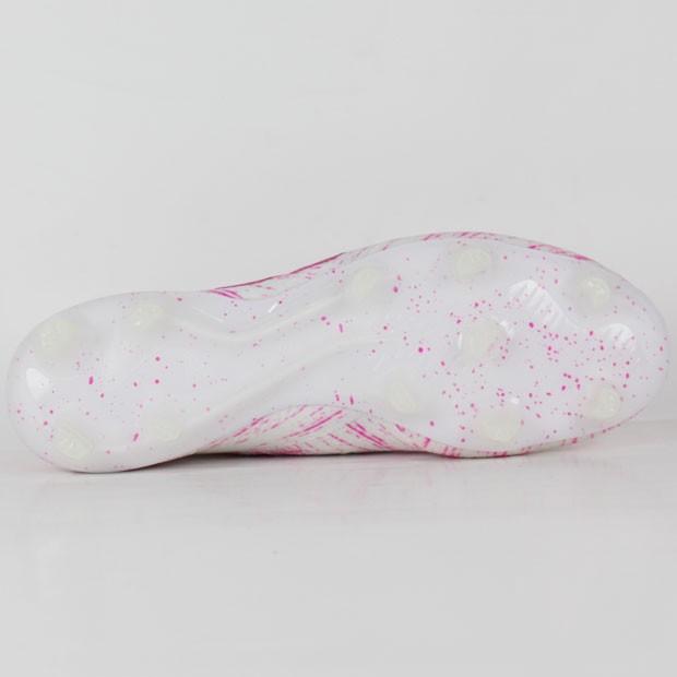 adidas ネメシス 18.1 FG/AG ランニングホワイト×ショックピンク