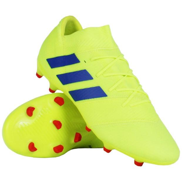 adidas ネメシス 18.2 FG/AG ソーラーイエロー×フットボール adidas ネメシス 18.2 FG/AG ソーラーイエロー×フットボール