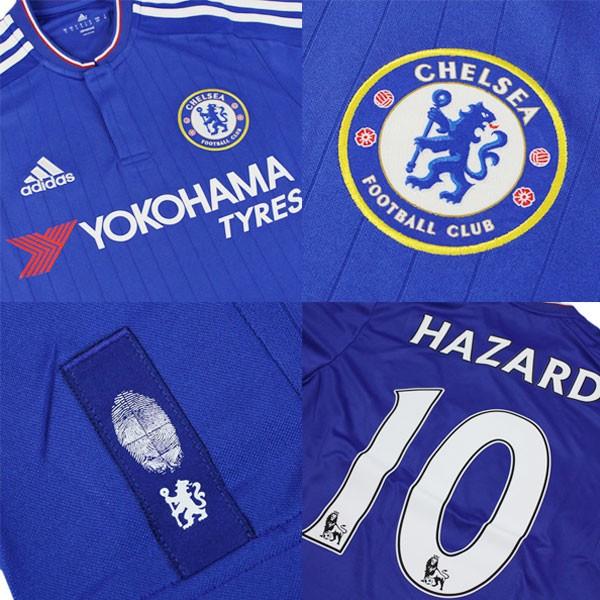 チェルシー 15/16 アザール 正規品ユニフォーム adidas チェルシー 16