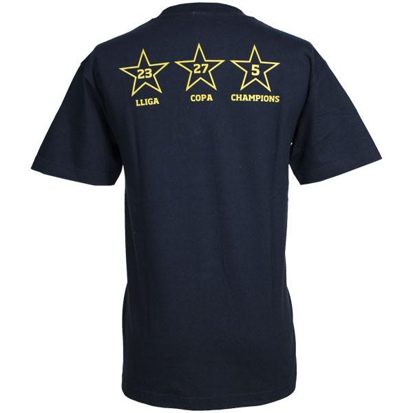 FCバルセロナ 14-15 優勝記念半袖Tシャツ クラブチームウェアーbcn2978