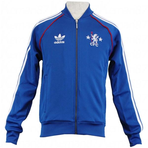 アディダス　チェルシーFC　トラックジャケット　S adidas Originals チェルシー SSTトラックトップ 【adidas originals