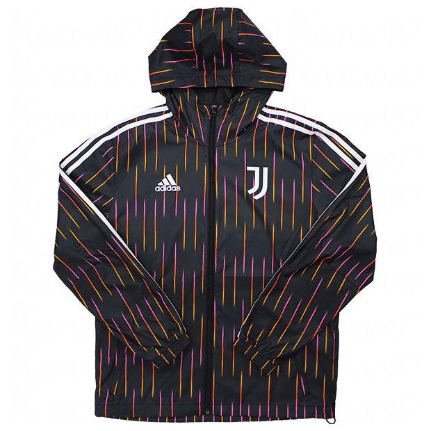 adidas（アディダス） ユベントス ウィンドブレーカー ブラック