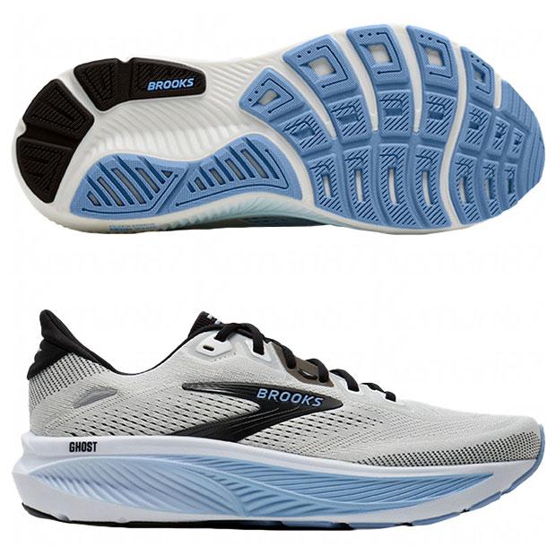 BROOKS（ブルックス） Ghost 18 ゴースト 18 ホワイト×ブルー 【BROOKS