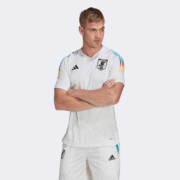 adidas（アディダス） サッカー日本代表 プレマッチシャツ WC 【adidas