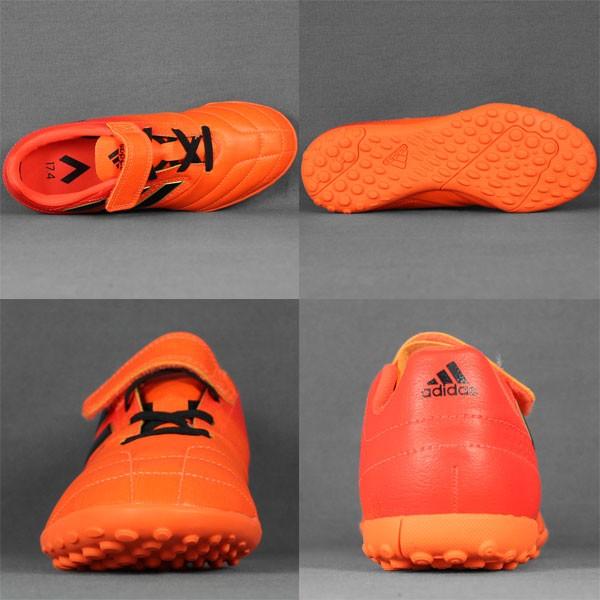 adidas（アディダス） ジュニア エース 17.4 TF J ベルクロ ソーラー