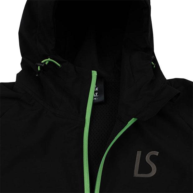 ルースイソンブラTWMシリーズ マウンテンパーカー ブラック ルースイソンブラ（LUZ e SOMBRA） ジュニア CP ライトテックラウンド