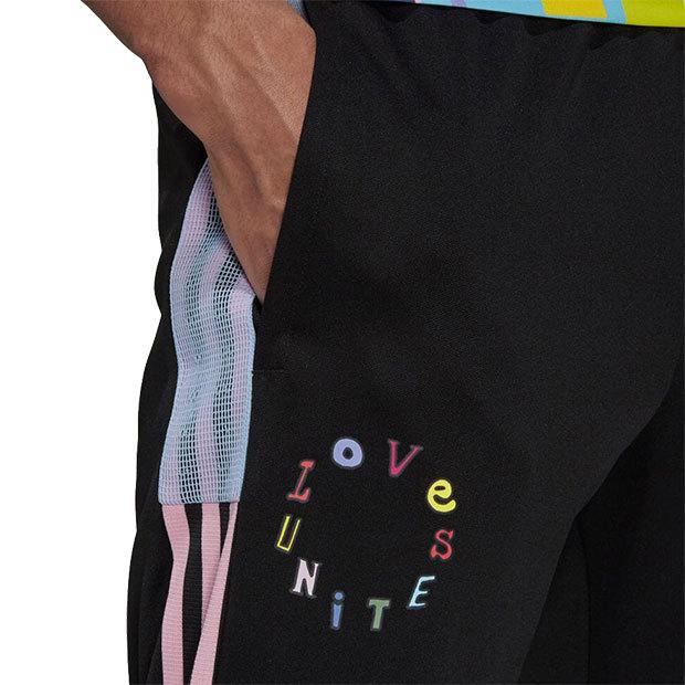 adidas（アディダス） TIRO トラックパンツ LOVE UNITES ブラック 【adidas|アディダス】サッカーフットサルウェアー ...