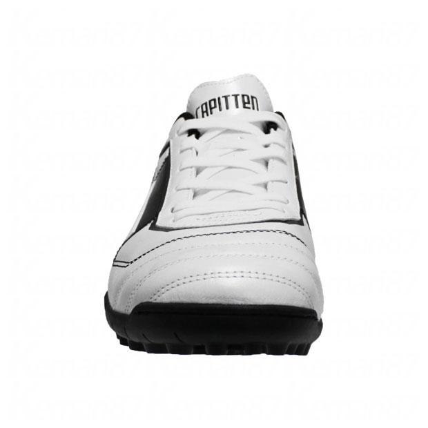 CAPITTEN サッカーシューズ ホワイト/ブラック イニエスタ Capitten ONE TF(ホワイト×ブラック) CAP-T10102 サッカー スパイク