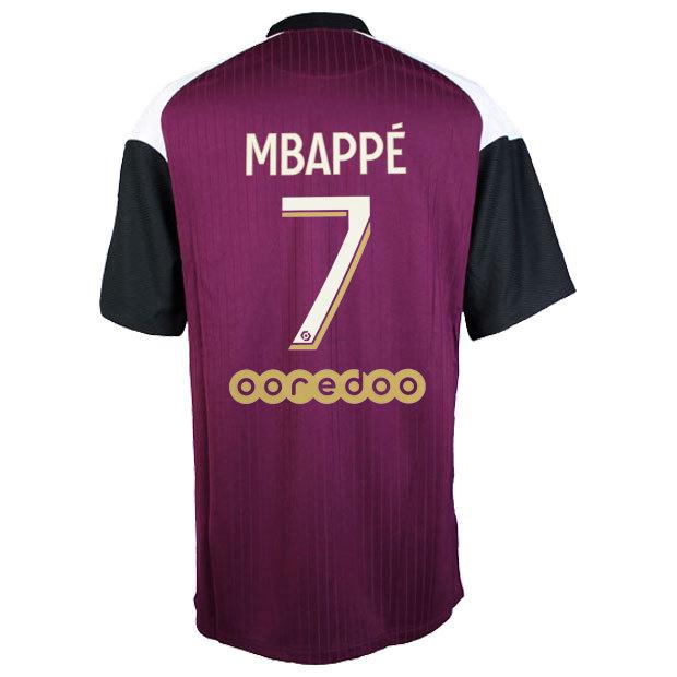 パリサンジェルマン 21 21 3rd Kemari87 半袖レプリカユニフォーム 7 キリアン エムバペ Nike ナイキ クラブチームレプリカウェアーck75 Kemari87 3rd 店 通販
