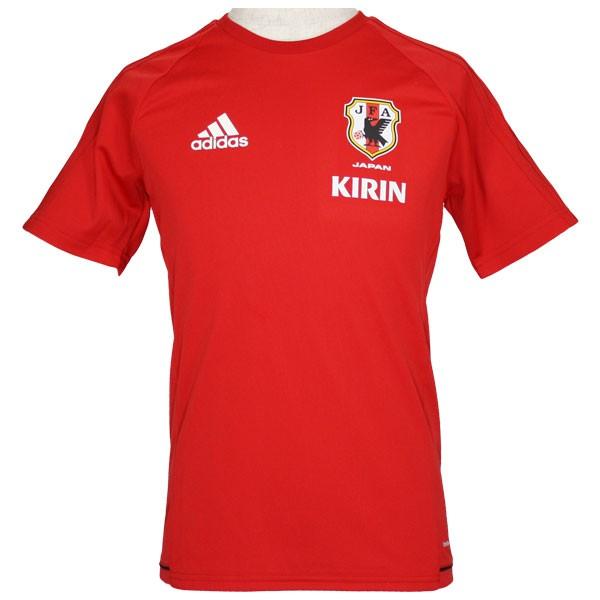 サッカー日本代表 TIRO17 半袖Tシャツ　レッド　【adidas|アディダス】サッカー日本代表ウェアーcmx25-bi2183｜kemari87