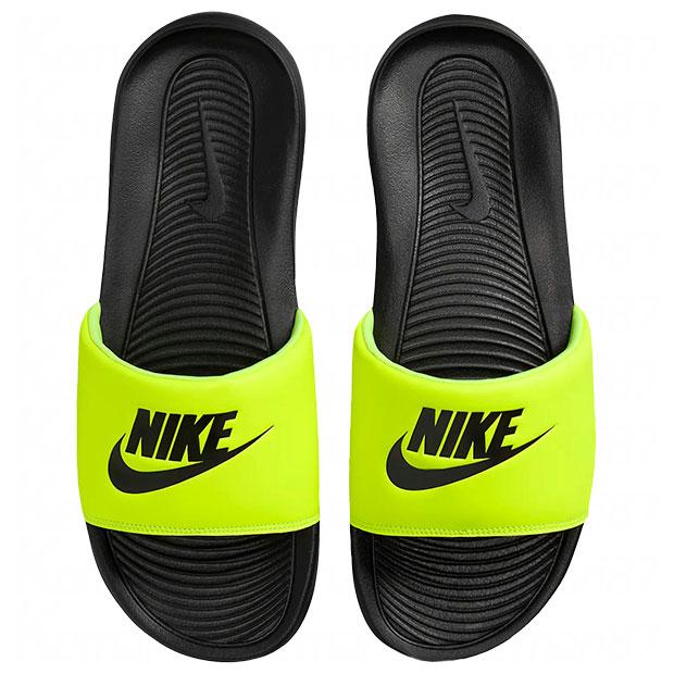 NIKE ビクトリー ワン スライド ブラック×ボルト 【NIKE|ナイキ