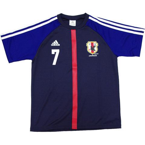 adidas（アディダス） 日本代表 2012 ホーム ジュニア ナンバーTシャツ