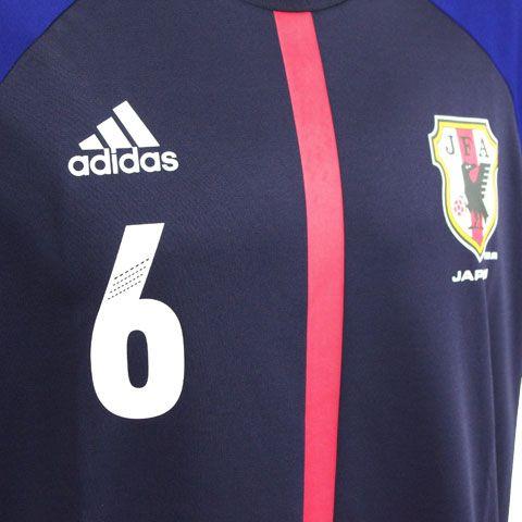 adidas（アディダス） 日本代表 2012 ホーム ナンバーTシャツ NO.6