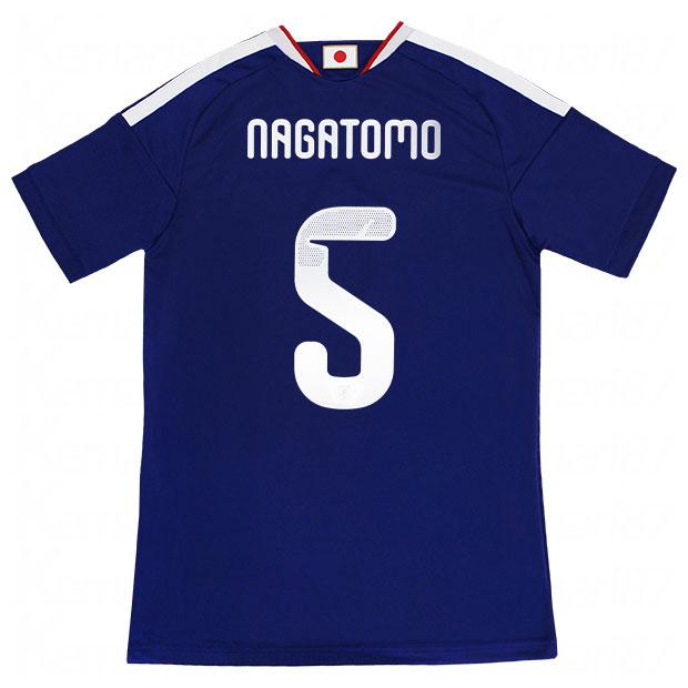 正規品 adidas 日本代表「5」長友佑都 半袖 M ユニフォーム adidas（アディダス） ノベルティ対象 背番号5 長友佑都 サッカー日本