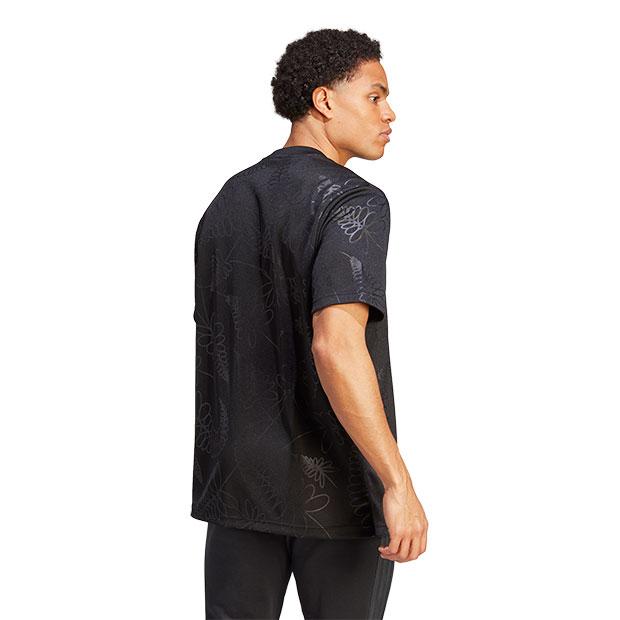 adidas アディダス ALLBLACKS オールブラックス サポーターズ T