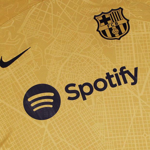 NIKE FCバルセロナ 22-23 アウェイ 半袖レプリカユニフォーム