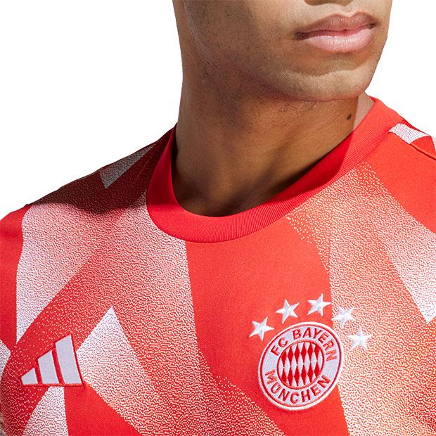 adidas（アディダス） バイエルンミュンヘン 半袖プレマッチシャツ