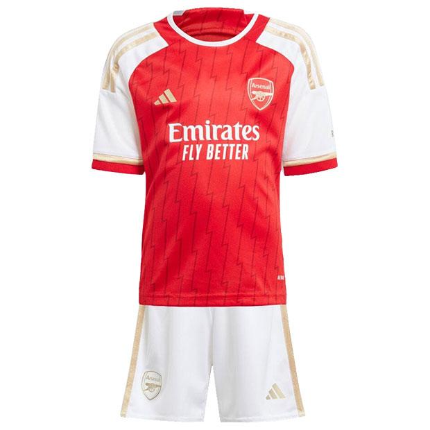 アーセナル　23/24　ホームミニキット　ユニフォーム　adidas 3点セット adidas 正規品 アーセナル ユニフォーム ミニキット 3点セット