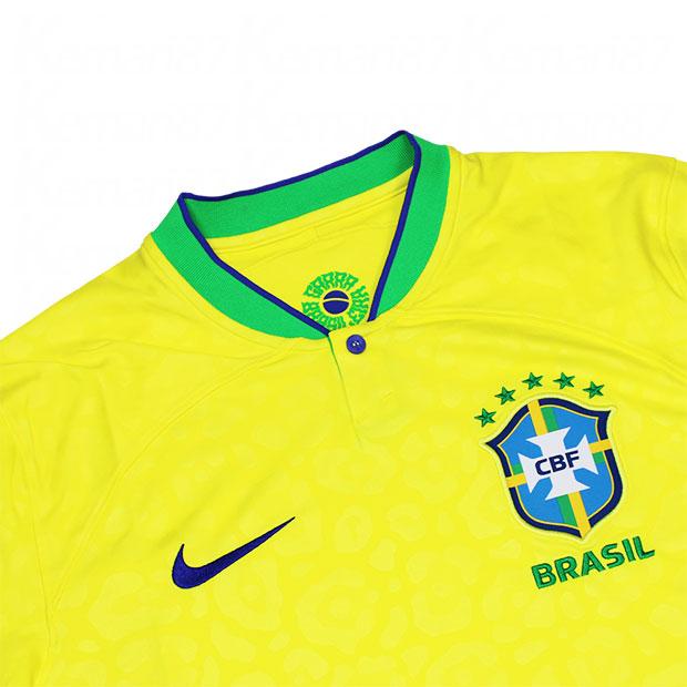 NIKE ブラジル代表 2022 ホーム 半袖レプリカユニフォーム 20