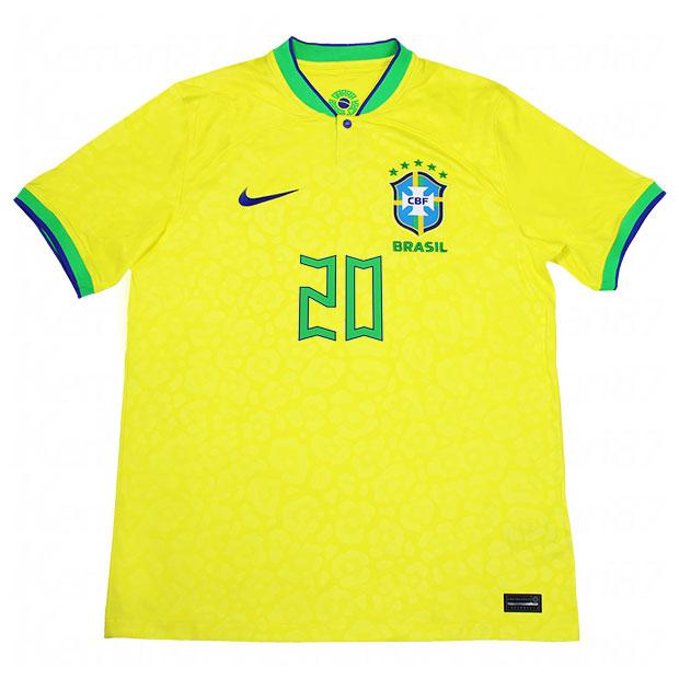 NIKE（ナイキ） ブラジル代表 2022 ホーム 半袖レプリカユニフォーム