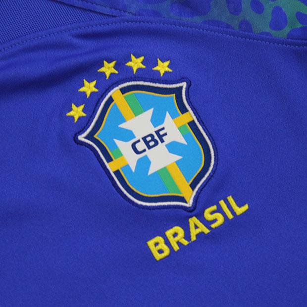 NIKE（ナイキ） ジュニア ブラジル代表 2022 アウェイ 半袖レプリカ 