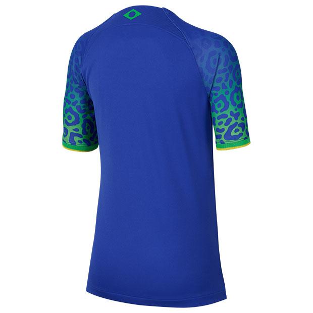 NIKE ジュニア ブラジル代表 2022 アウェイ 半袖レプリカ