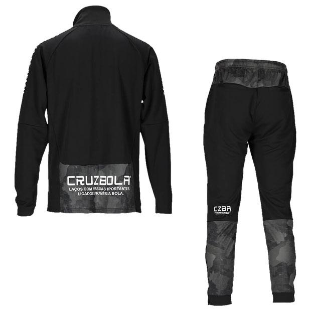 [ダウポンチ] WPトレーニングジャージトップスパンツセット DPZ0383 XLサイズ ブラック DALPONTE（ダウポンチ） WPトレーニングジャージトップスパンツセット