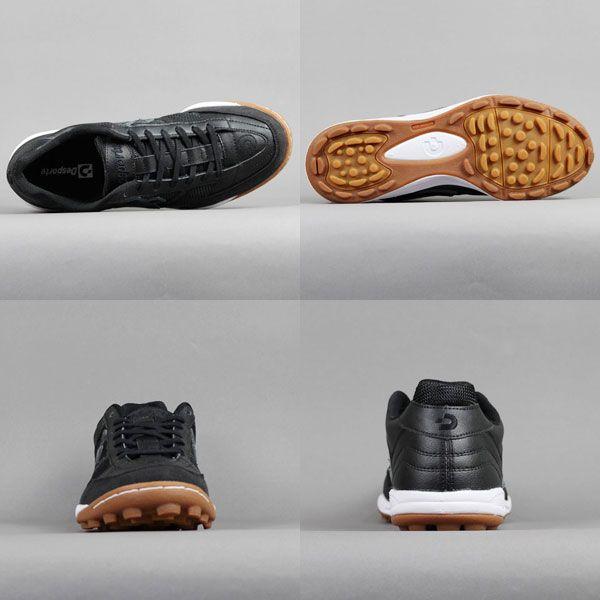デスポルチ フットサル　シューズ　ブラック　メンズ　サンパウロ Desporte サンパウロST ブラック×チャコールグレー 【Desporte