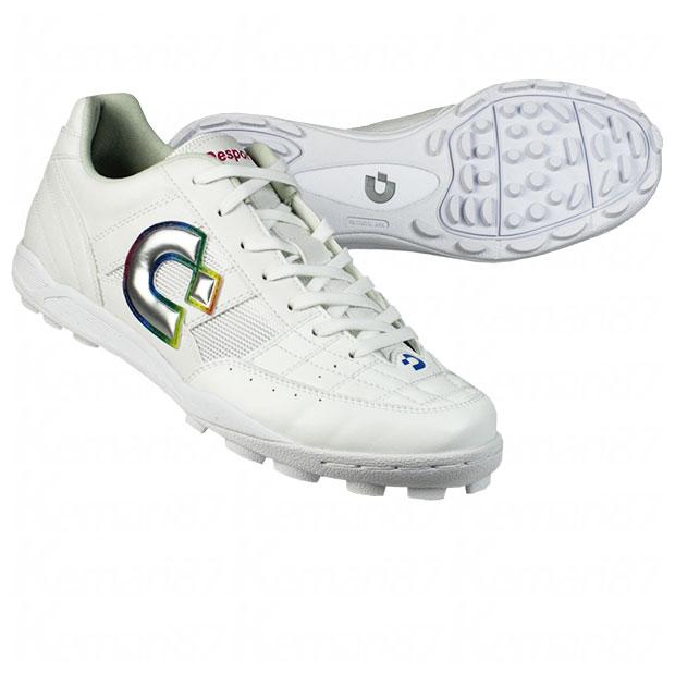 リオ|LL|TF　パールホワイト×ミラーシルバー　【Desporte|デスポルチ】サッカーフットサルトレーニングシューズds2144-pwmsil Desporte（デスポルチ） リオ LL TF パールホワイト×ミラーシルバー