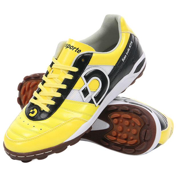 サンルイス KT 4　イエロー×ブラック　【Desporte|デスポルチ】サッカーフットサルトレーニングシューズds2245-yelblk Desporte（デスポルチ） サンルイス KT 4 イエロー×ブラック