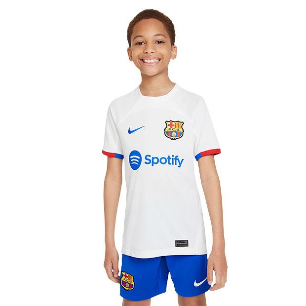 NIKE（ナイキ） ジュニア FCバルセロナ 23-24 アウェイ 半袖レプリカ