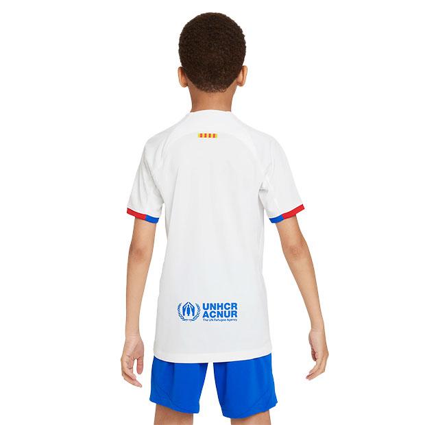 NIKE（ナイキ） ジュニア FCバルセロナ 23-24 アウェイ 半袖レプリカ