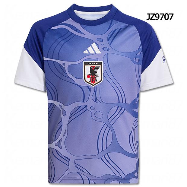 キッズ アディダス サッカー日本代表2026プレマッチジャージー 160 adidas（アディダス） キッズ サッカー日本代表 2026 ホーム 半袖