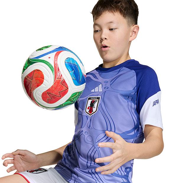 キッズ アディダス サッカー日本代表2026プレマッチジャージー 150 adidas（アディダス） キッズ サッカー日本代表 2026 ホーム 半袖