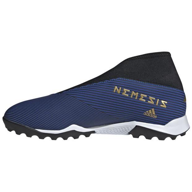 adidas ネメシス 19.3 TF LL フットボールブルー×ゴールドメット