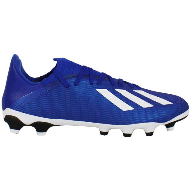  19.3 サッカーシューズ 青 adidas（アディダス） エックス 19.3 HG/AG チームロイヤルブルー